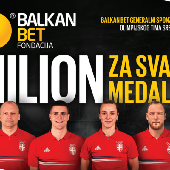 "Srce Srbije" – Fondacija Balkan Bet donira milion dinara za svaku olimpijsku medalju