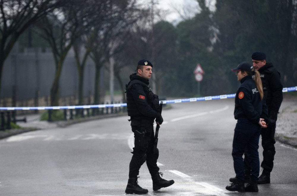 Police present at the border crossings of Montenegro