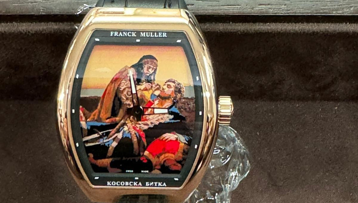 "Franck Muller" predstavio ekskluzivnu seriju satova posvećenu Kosovskom boju FOTO/VIDEO