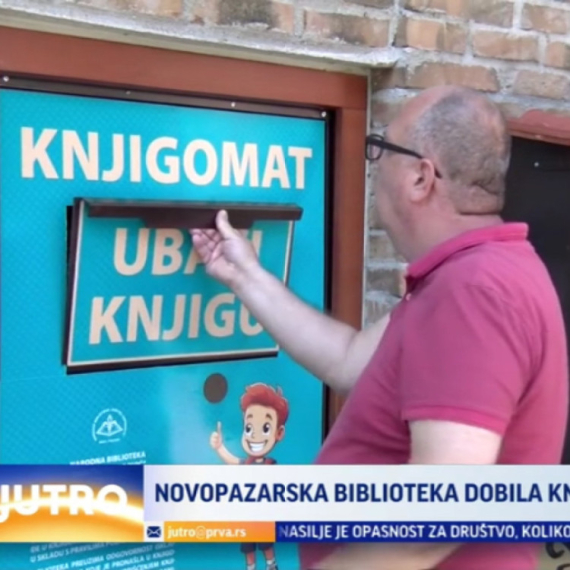 Novopazarska biblioteka dobila knjigomat VIDEO