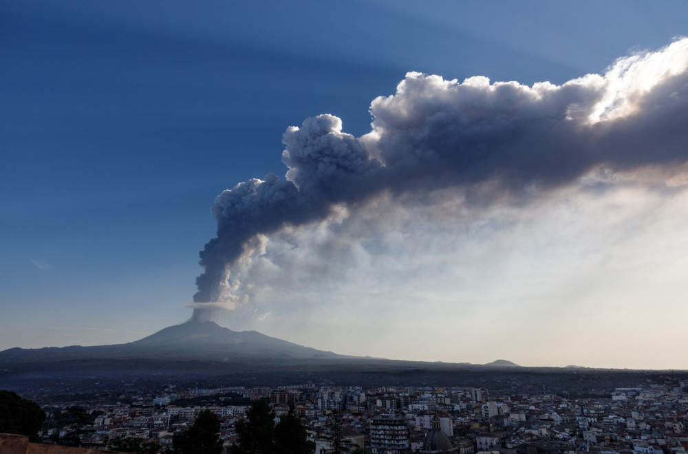 Drama na Siciliji: Ponovo erupcija FOTO/VIDEO