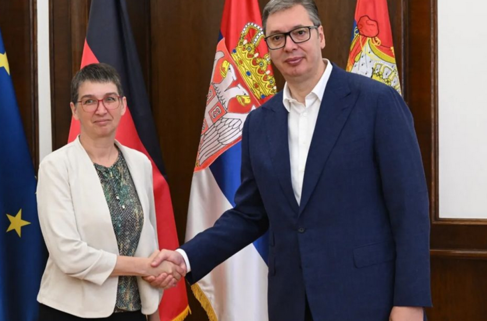 Vučić sa Anke Konrad: Zahvalio sam Nemačkoj na podršci našem EU putu i investicijama u našoj zemlji FOTO