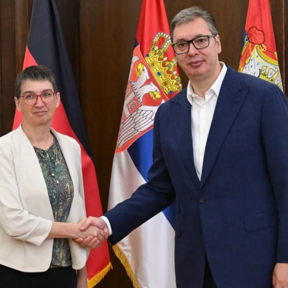 Vučić sa Anke Konrad: Zahvalio sam Nemačkoj na podršci našem EU putu i investicijama u našoj zemlji FOTO