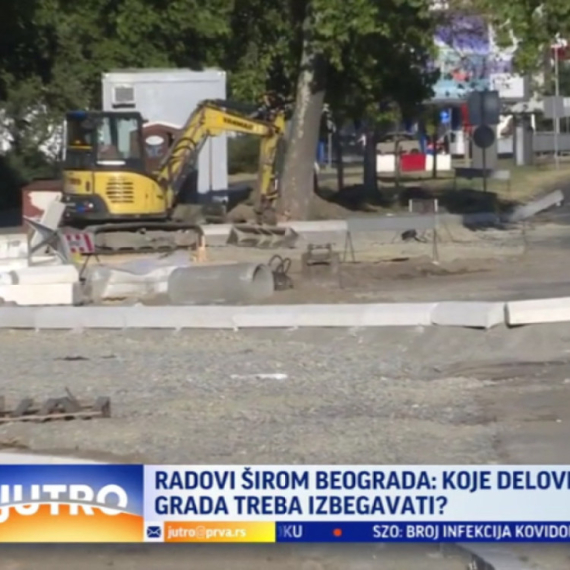 Radovi širom Beograda: Ove delove grada treba izbegavati VIDEO