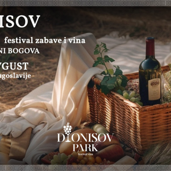 Veliki festival zabave i vina „Dionisov park“ 30. i 31. avgusta kod platoa Muzeja Jugoslavije