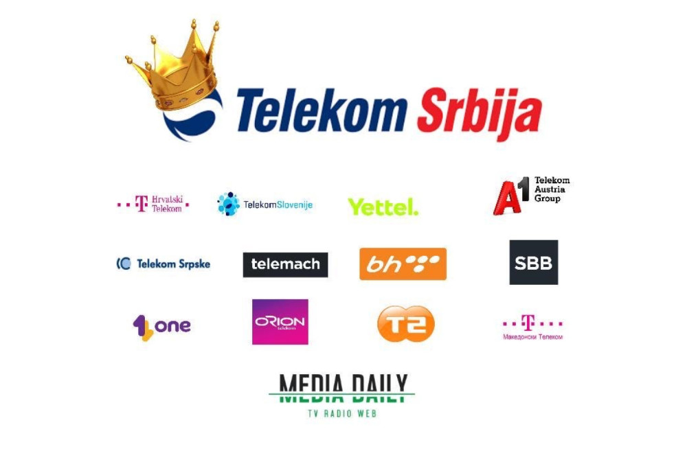 Crno na belo: Telekom Srbija caruje regionom