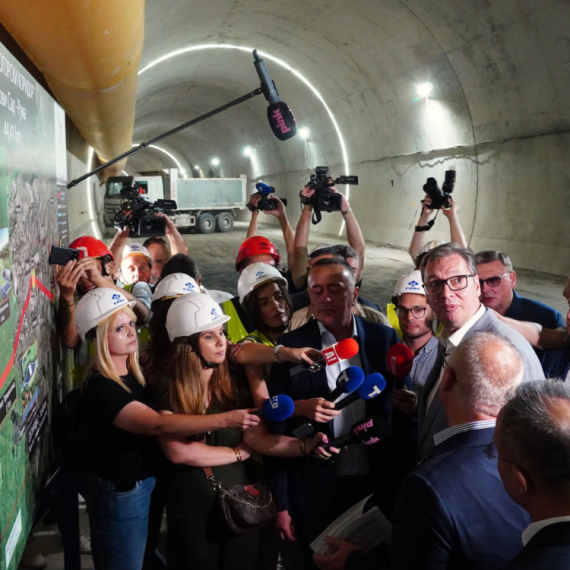 Vučić: Najduži tunel u Srbiji biće završen i pre roka; Novosađani za pola sata do Šapca i Šida FOTO