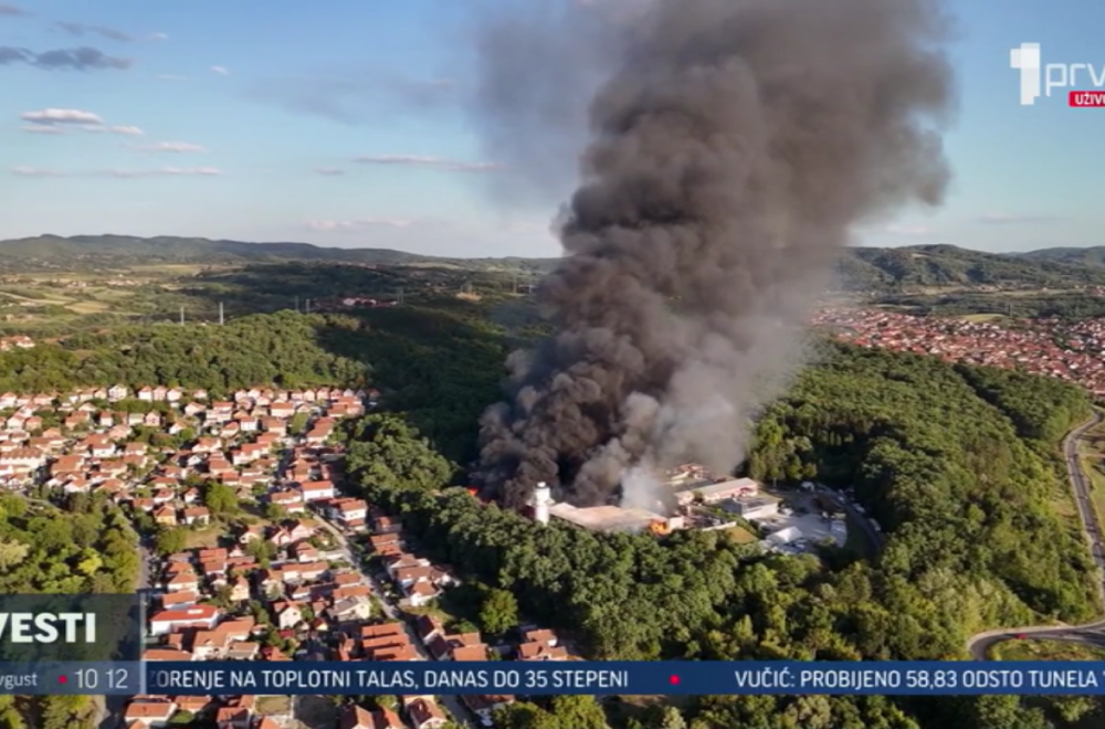 Kabal uzrok požara u Kragujevcu? Ovo su najnoviji detalji FOTO/VIDEO