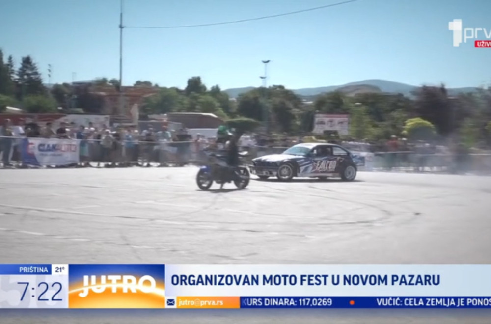 Ljubitelji motora iz čitavog regiona došli u Novi Pazar VIDEO