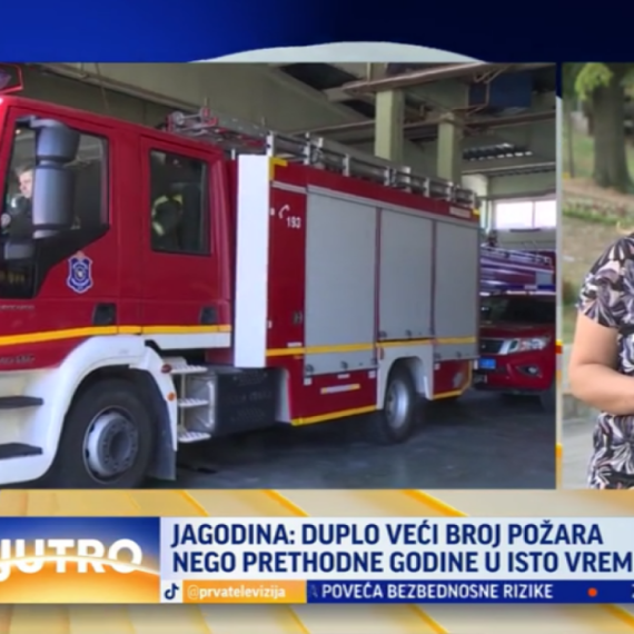 Nikad više požara u Jagodini: Čak duplo više VIDEO