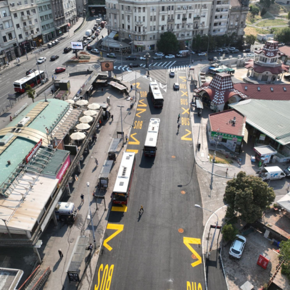 Zeleni venac ponovo u funkciji: Svih 17 linija se vraća na okretnicu FOTO