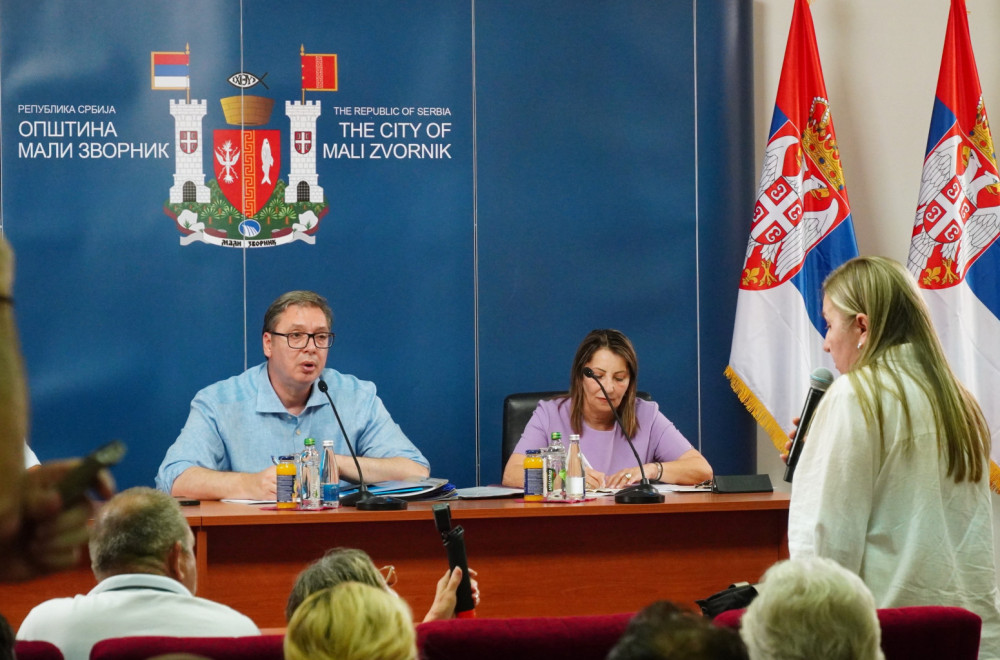 Učesnik protesta o skupu u Malom Zvorniku: Vučić nije birao pitanja i na svako je odgovorio VIDEO