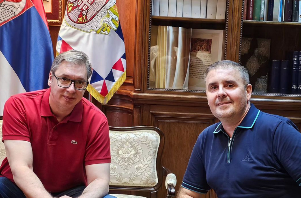 Vučić sa advokatom Nemanjom Berićem: Hrvati ga uhapsili samo zato što je Srbin FOTO