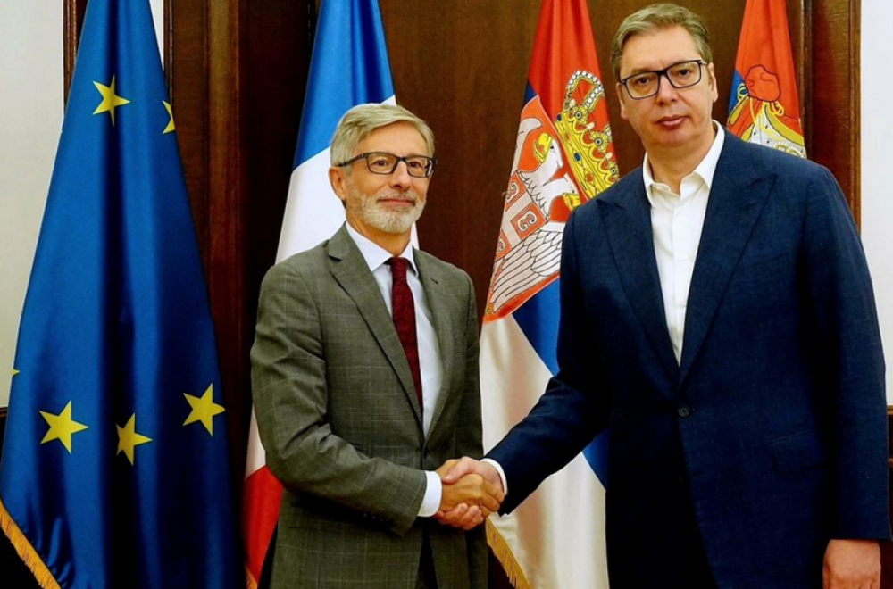 "Final preparations in the eve of Macron's visit": Vučić with Pierre Cochard PHOTO