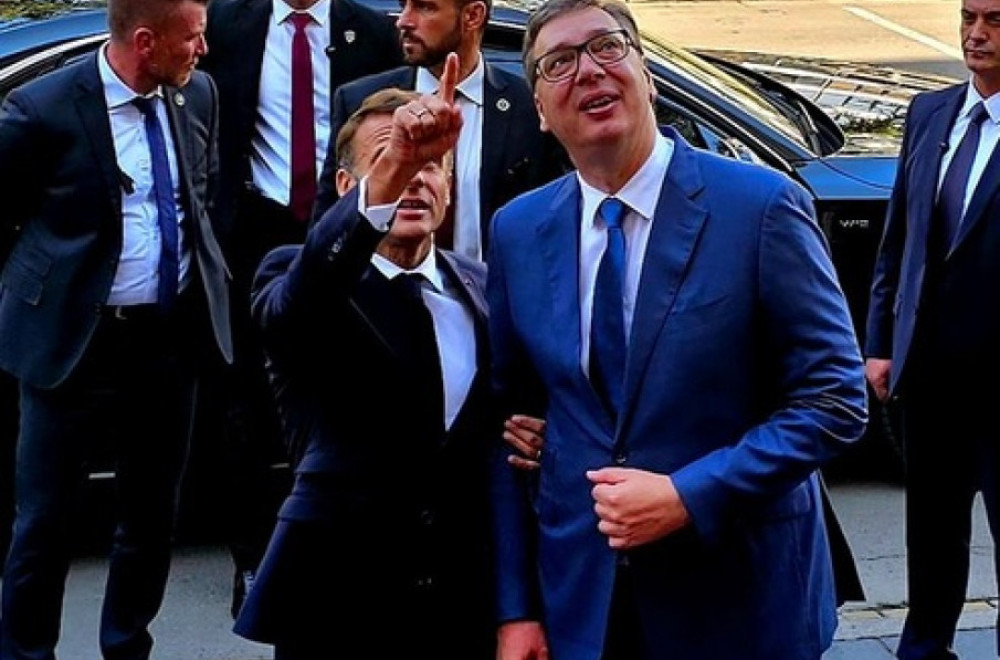 French President and Vučić in Novi Sad; They will be speaking soon