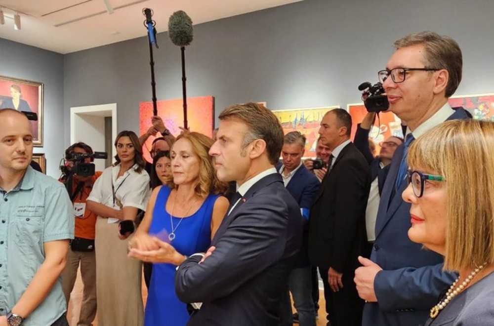 The second day of Macron's visit to Serbia; French President and Vučić tour Novi Sad