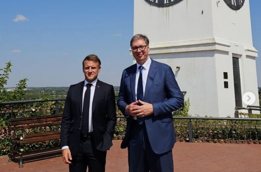 Vučić hosted a lunch in honor of Macron in Petrovaradin: Our Vojvodina can stand next to Provence