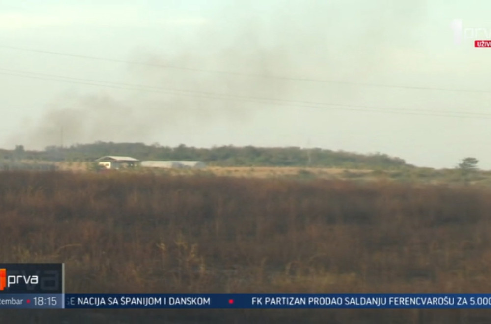 Izgorelo više od 10 hektara: Ovo su najnoviji detalji stravičnog požara kod Vinče VIDEO