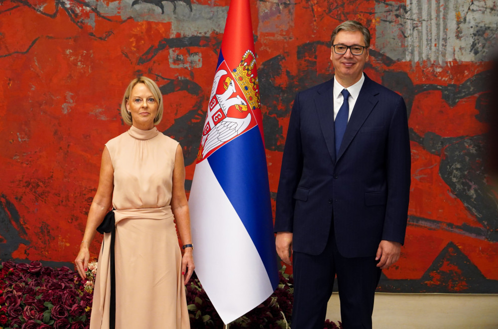 Vučić: "Uputio sam srdačnu dobrodošlicu ambasadorski Kraljevine Švedske" FOTO