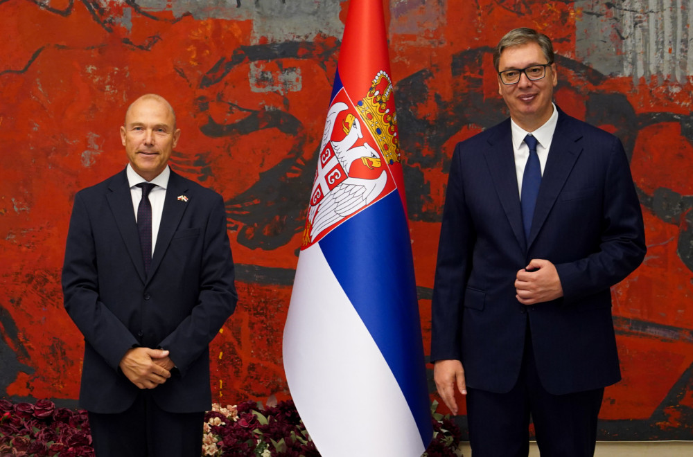 Vučić sa ambasadorom Češke: Razgovor o dinamičnom razvoju bilateralne ekonomske saradnje FOTO