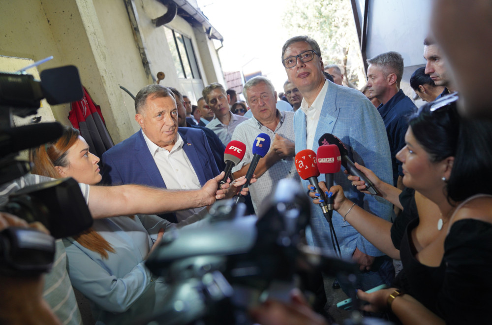 Vučić visited the distillery in Podrinje: "We are going to build a tunnel under Kadinjaca" VIDEO