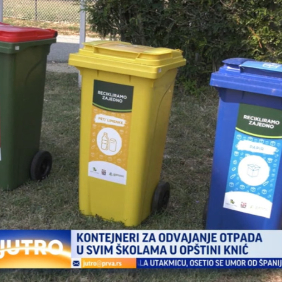 Kontejneri za odvajanje otpada u svim školama VIDEO