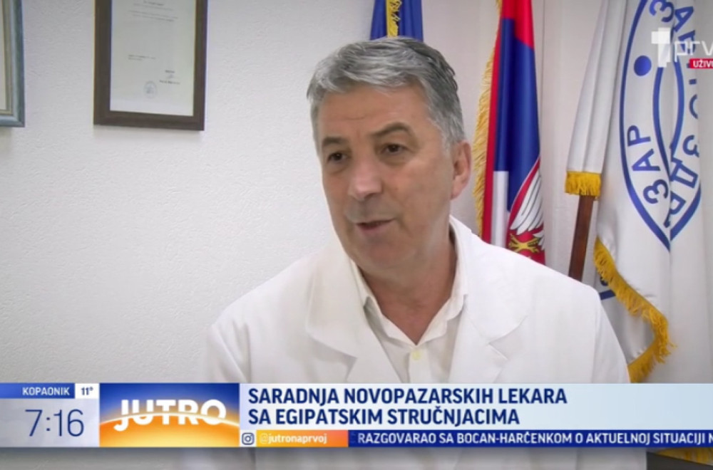 Saradnja novopazarskih lekara sa egipatskim stručnjacima VIDEO