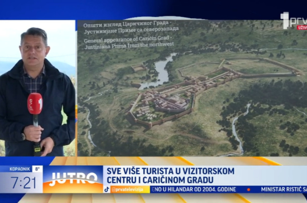 Sve više turista u Vizitorskom centru u Caričinom gradu VIDEO