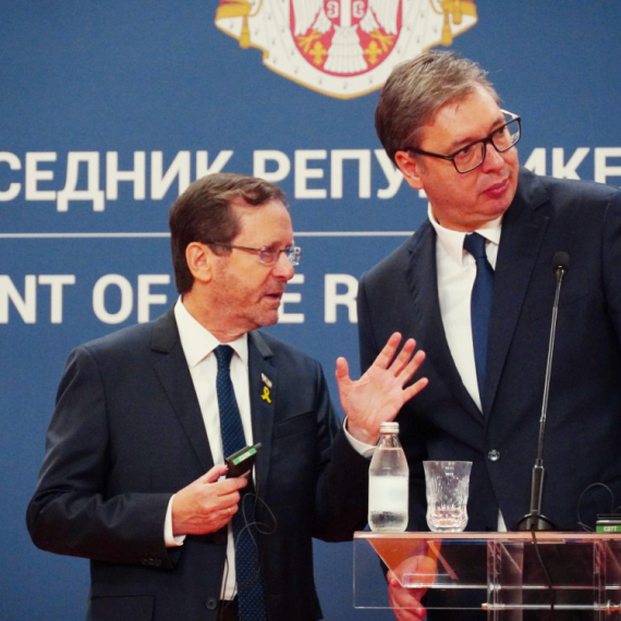 Vučić nakon sastanka sa predsednikom Izraela: Imamo jednu važnu zajedničku temu FOTO