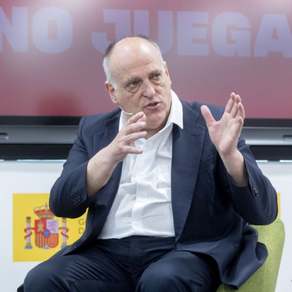 Predsednik španske lige Tebas nezadovoljan izjavama Vinisijusa