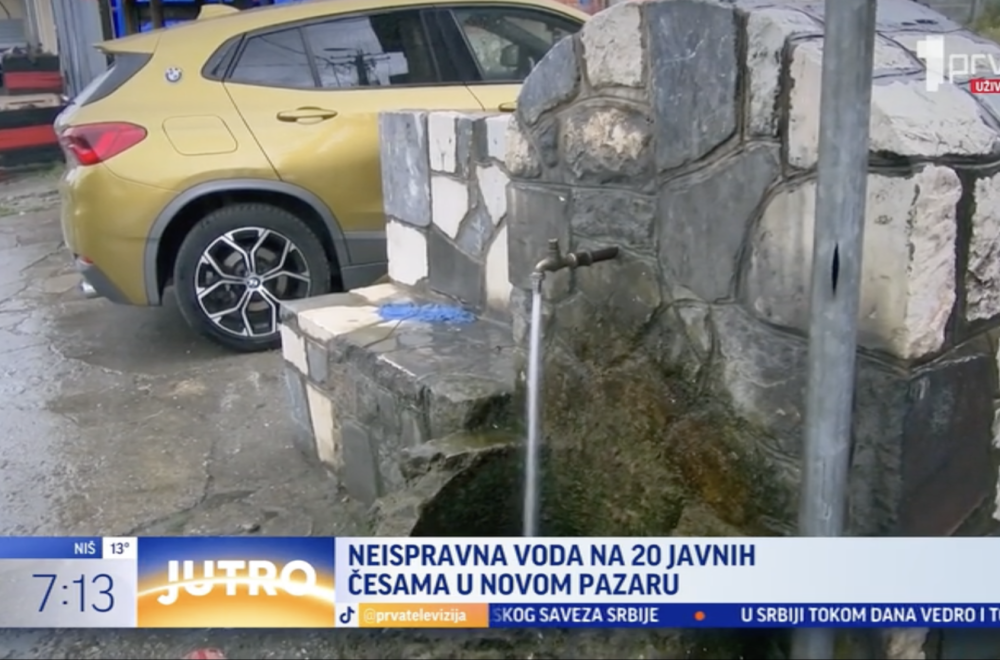 Neispravna voda na 20 javnih česama u gradu VIDEO