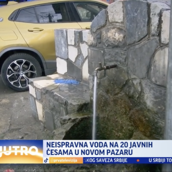 Neispravna voda na 20 javnih česama u gradu VIDEO