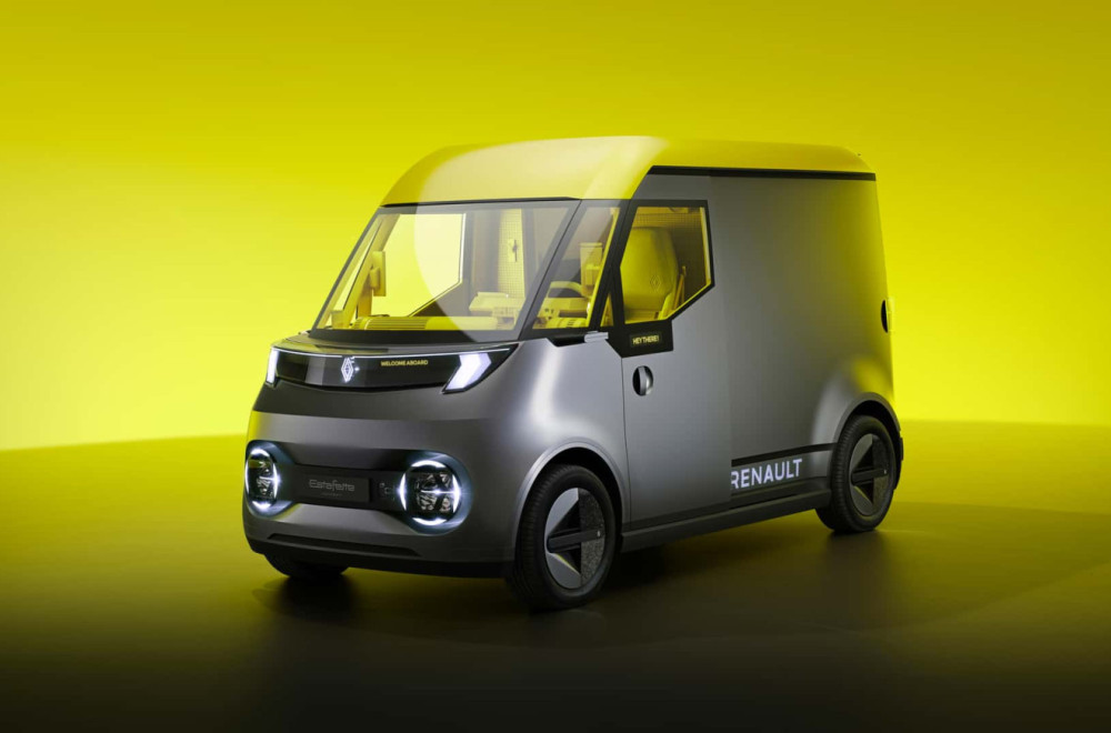 Renault predstavo kombi Estafette – prosto da poželite da ga vozite FOTO