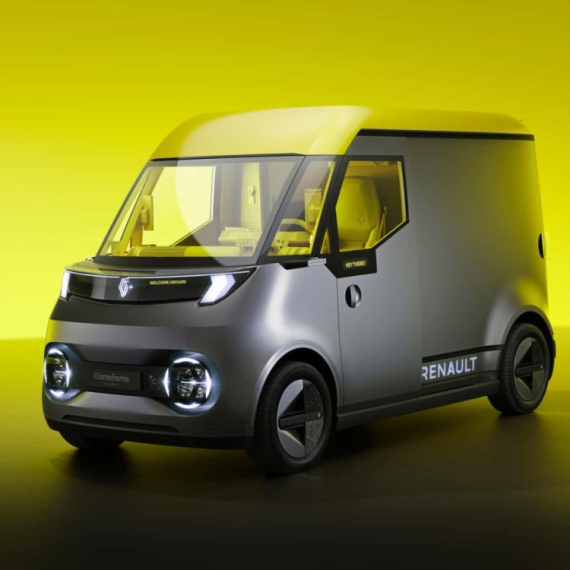 Renault predstavo kombi Estafette – prosto da poželite da ga vozite FOTO