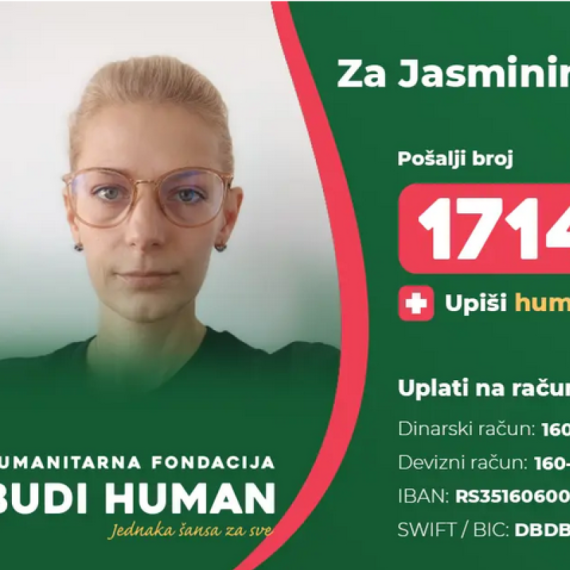 Pomozimo Jasmini da pobedi po drugi put