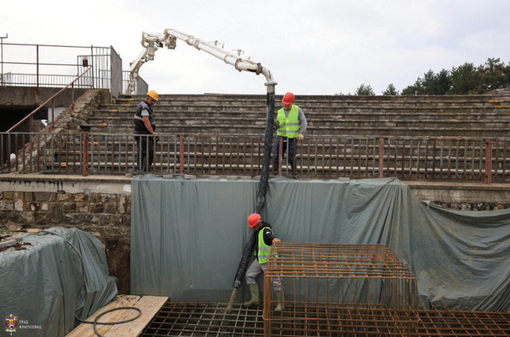 Rekonstrukcija stadiona Čika Dača u završnoj fazi