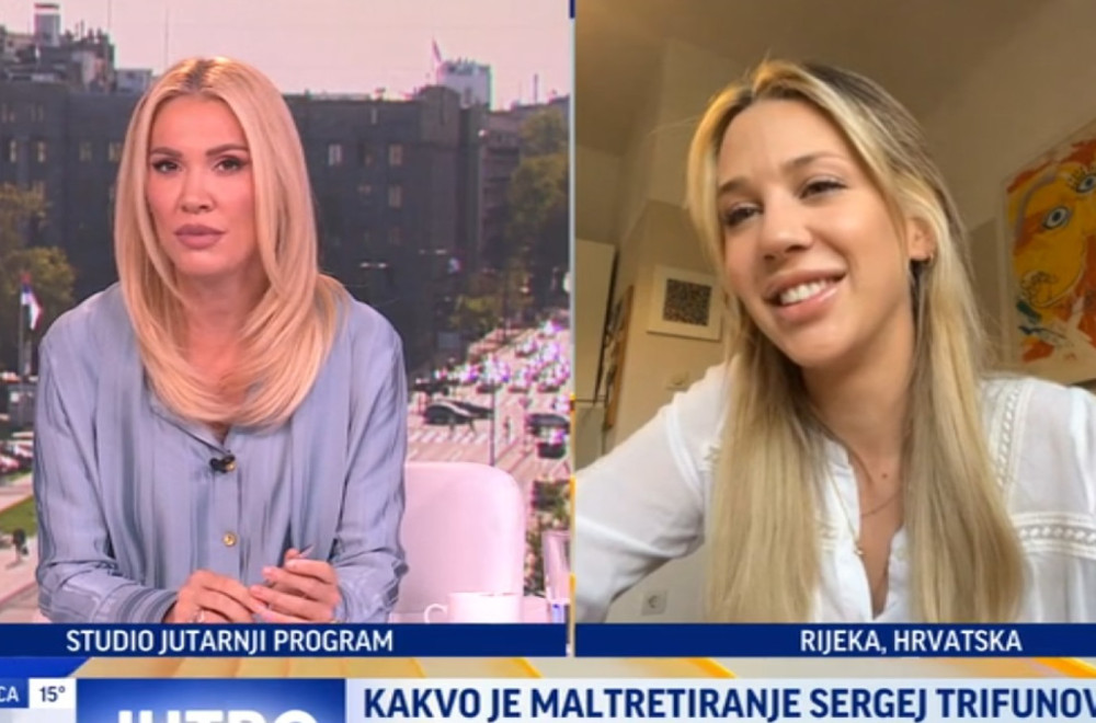 Trifunovićeva supruga za Prva TV: "Za njim je izdata poternica; uskoro ćemo opet u Hrvatsku" VIDEO