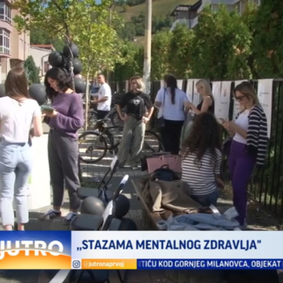 "Stazama mentalnog zdravlja" u Novom Pazaru VIDEO