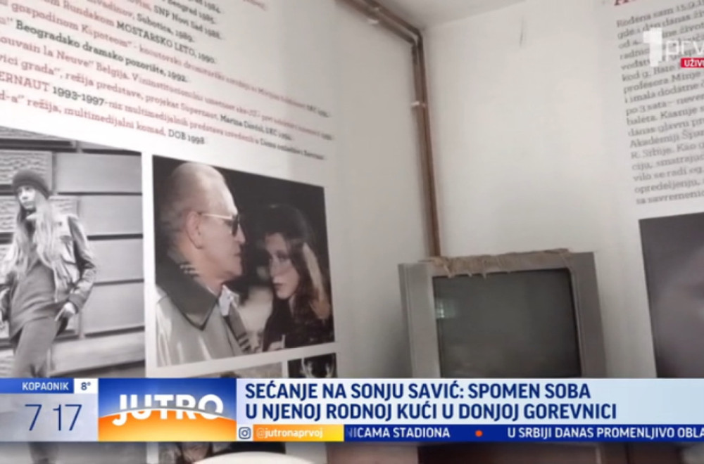 Sećanje na Sonju Savić: Otvorena spomen-soba u njenoj rodnoj kući VIDEO