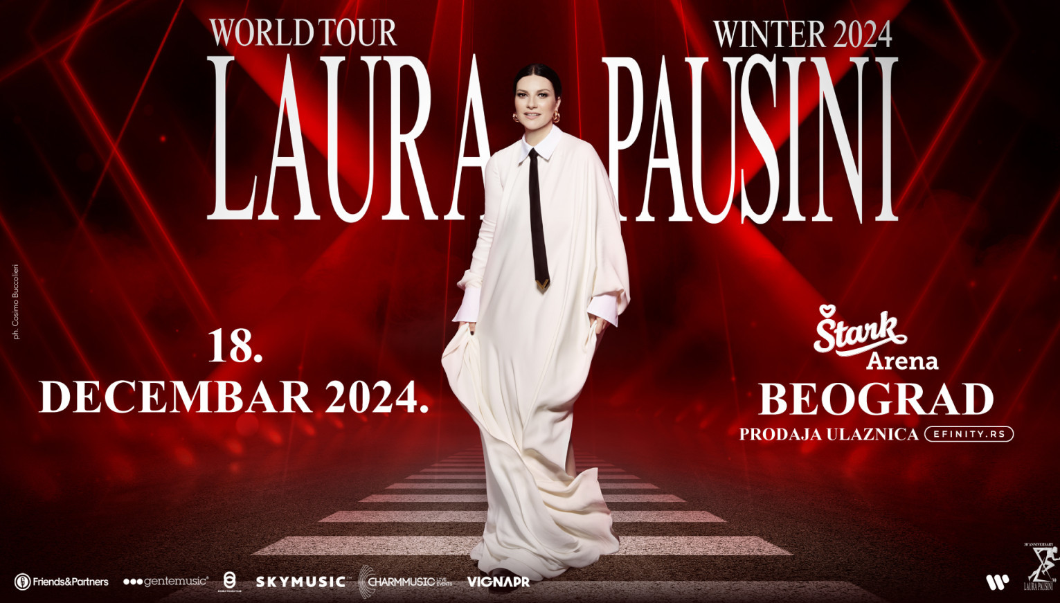 Laura Pausini zakazala koncert u Beogradu, pa objavila novi singl "CIAO"