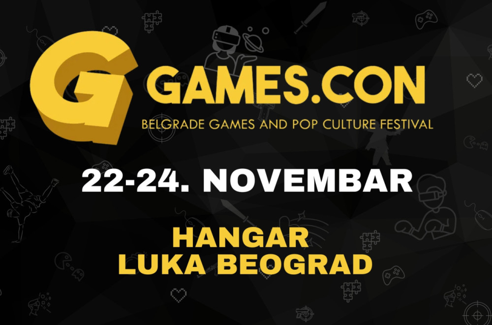 Najveći festival gejminga i pop kulture u regionu se vratio! Vidimo se na Games.con-u!