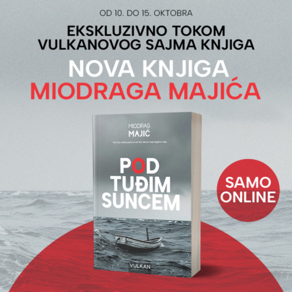 Nova knjiga Miodraga Majića: "Pod tuđim suncem"