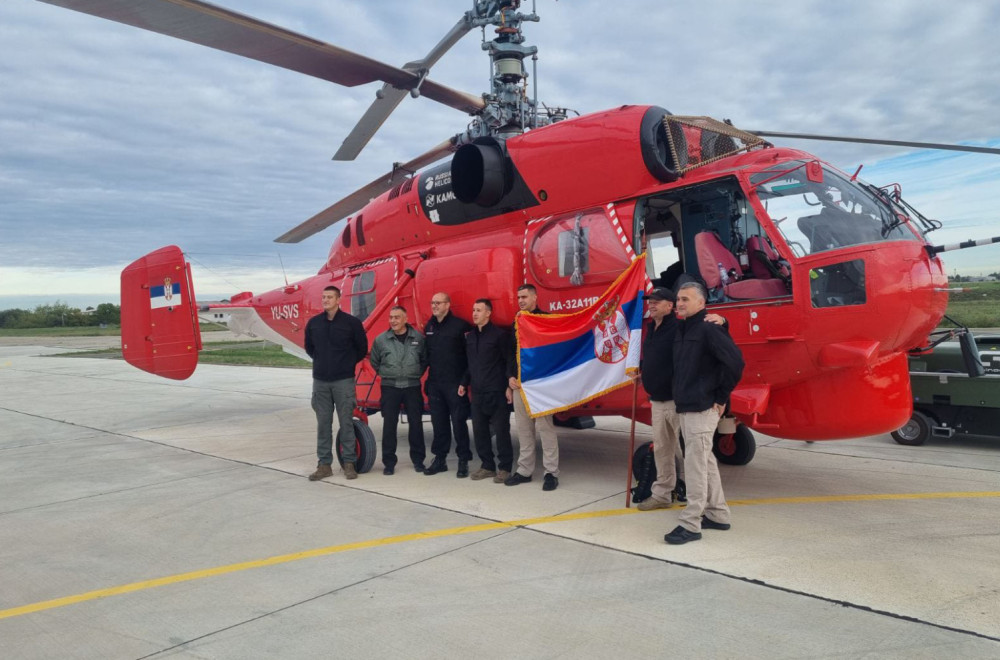 Grčka gori; Srbija šalje pomoć: Upućen helikopter MUP-a FOTO