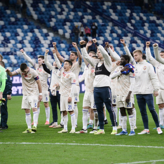 CSKA iz Moskve čestitao Partizanu 79. rođendan FOTO