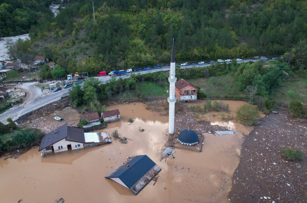 Poginula trudnica, na nju palo drvo; Spasioci na terenu; Putevi blokirani