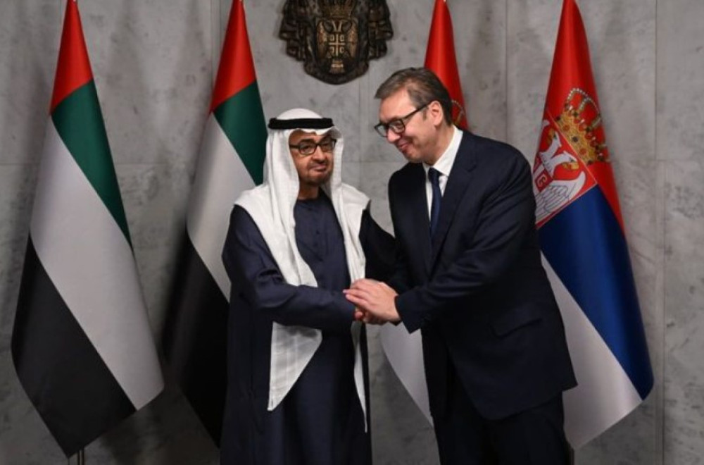 Vučić sa Bin Zajedom: Potpisan sporazum o ekonomskom partnerstvu između vlada Srbije i UAE FOTO