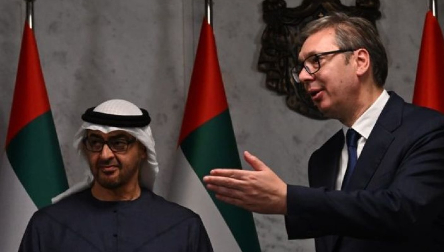 Vučić sa Bin Zajedom: Posle dobijanja kreditnog rejtinga, jos jedna dobra vest – potpisan sporazum sa UAE