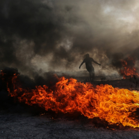 "Veliki raketni baraž"; Izrael na udaru FOTO/VIDEO