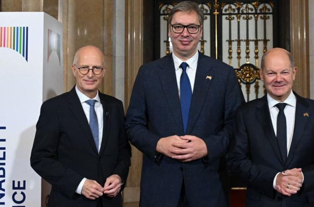 Vučić at the Hamburg Conference on Sustainability: He was welcomed by Scholz PHOTO