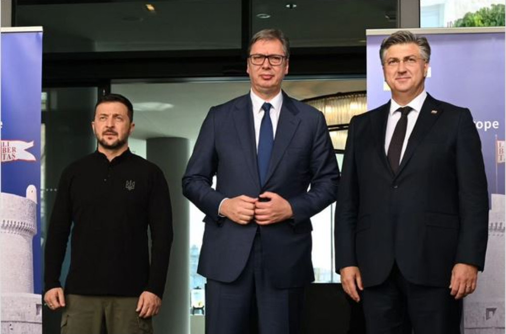 Vučić responded harshly to Plenković's claims of aggression: Liars are at the table